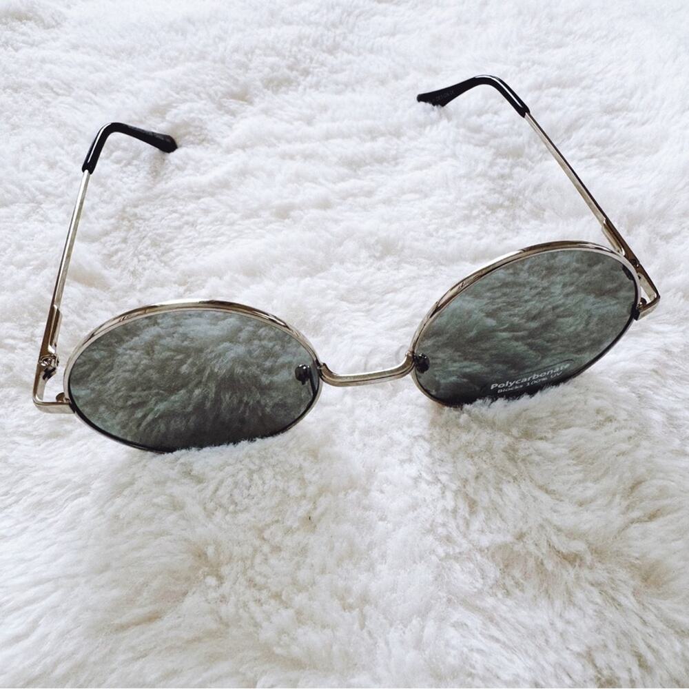 Henry Silver Round Lens Sunglasses - Picture 4 of 11